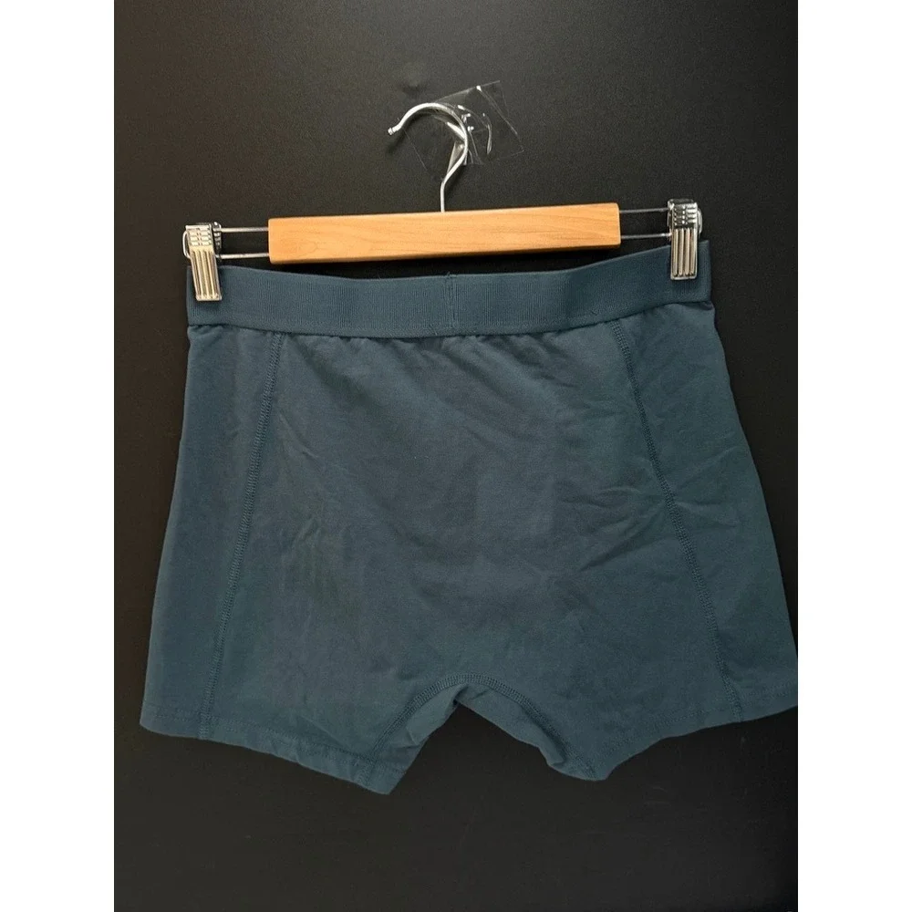 Bjorn Borg Mens New Organic Cotton Boxer Briefs Teal Blue  L NWOT
